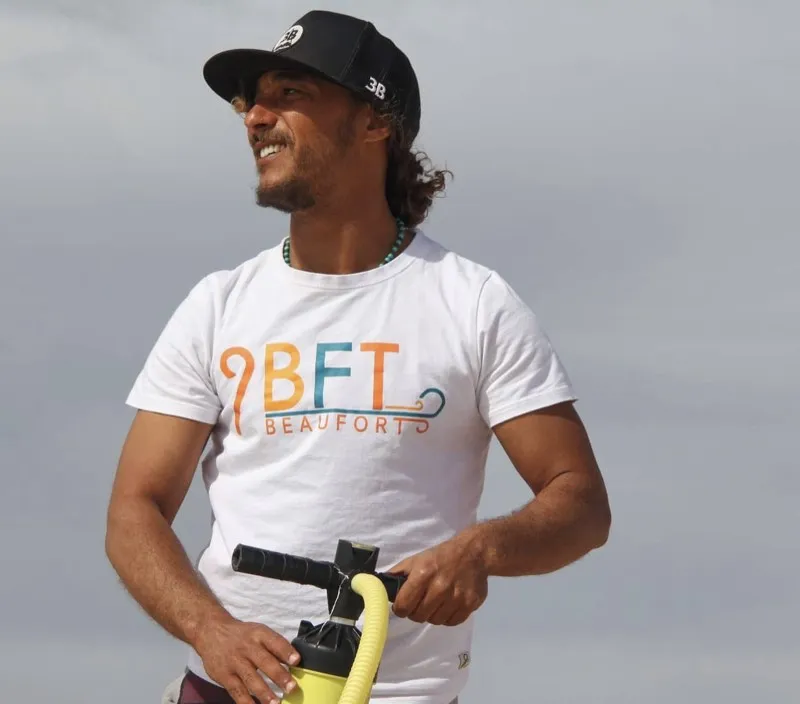 Amine Roussafi - Professional kitesurf coach and founder of ProKite Coaching, Dakhla
