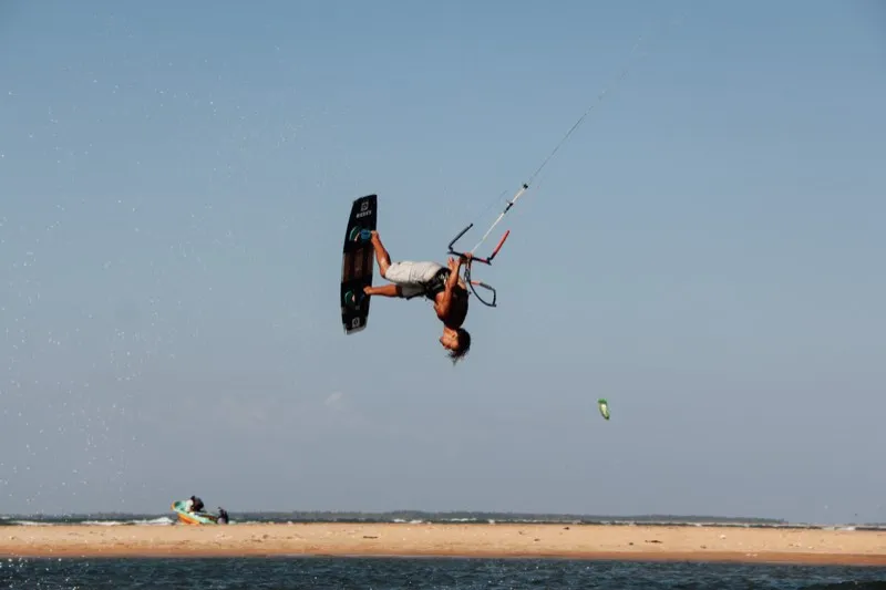 Freestyle kitesurfing tricks coaching at Speed Spot, Dakhla
