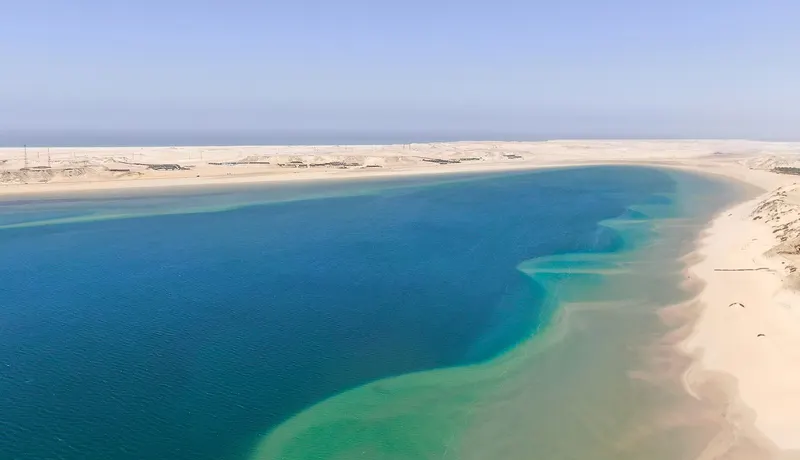 Oyster Farm kitesurfing spot in Dakhla