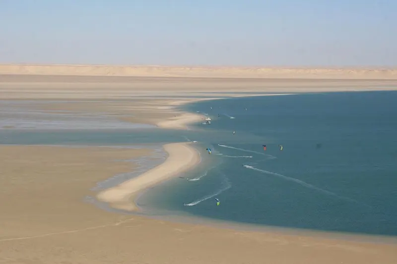 Speed Spot — flat water freestyle kitesurfing in Dakhla lagoon