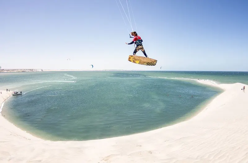 White Dune — iconic downwind kitesurfing destination in Dakhla