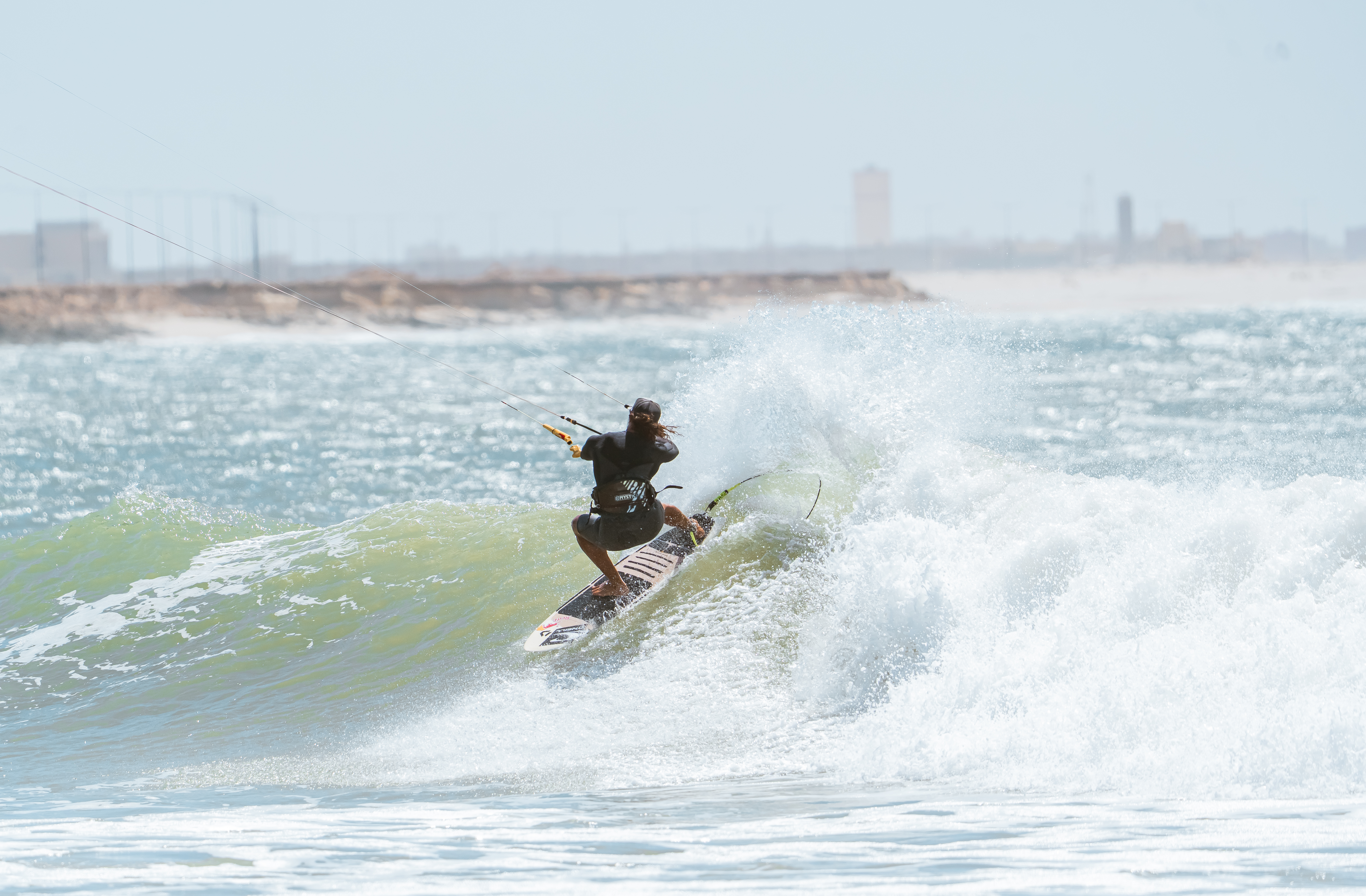 Strapless Kitesurfing